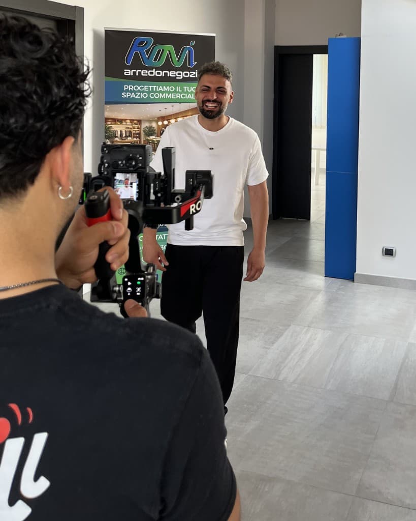 Francesco Chiumiento al lavoro con Forge Group